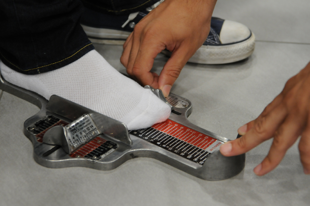 foot sizing