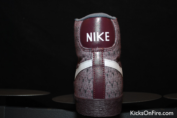 Nike Blazer High - Deep Burgundy / White - Flint Grey - Berry