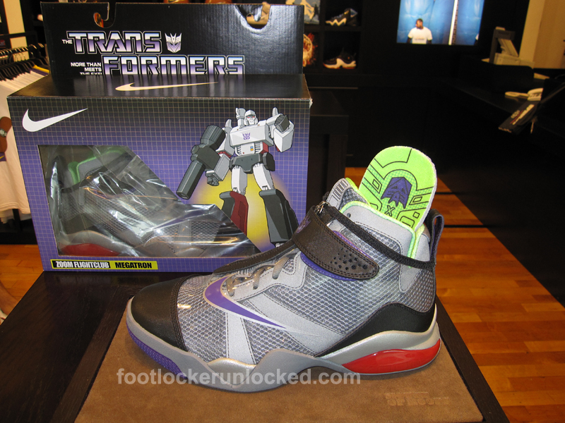 foot locker transformers