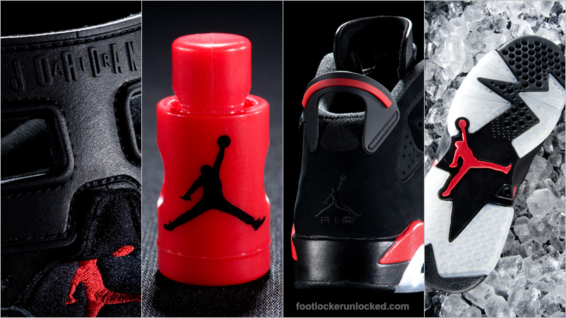 Air Jordan VI Black/Varsity Red Now 