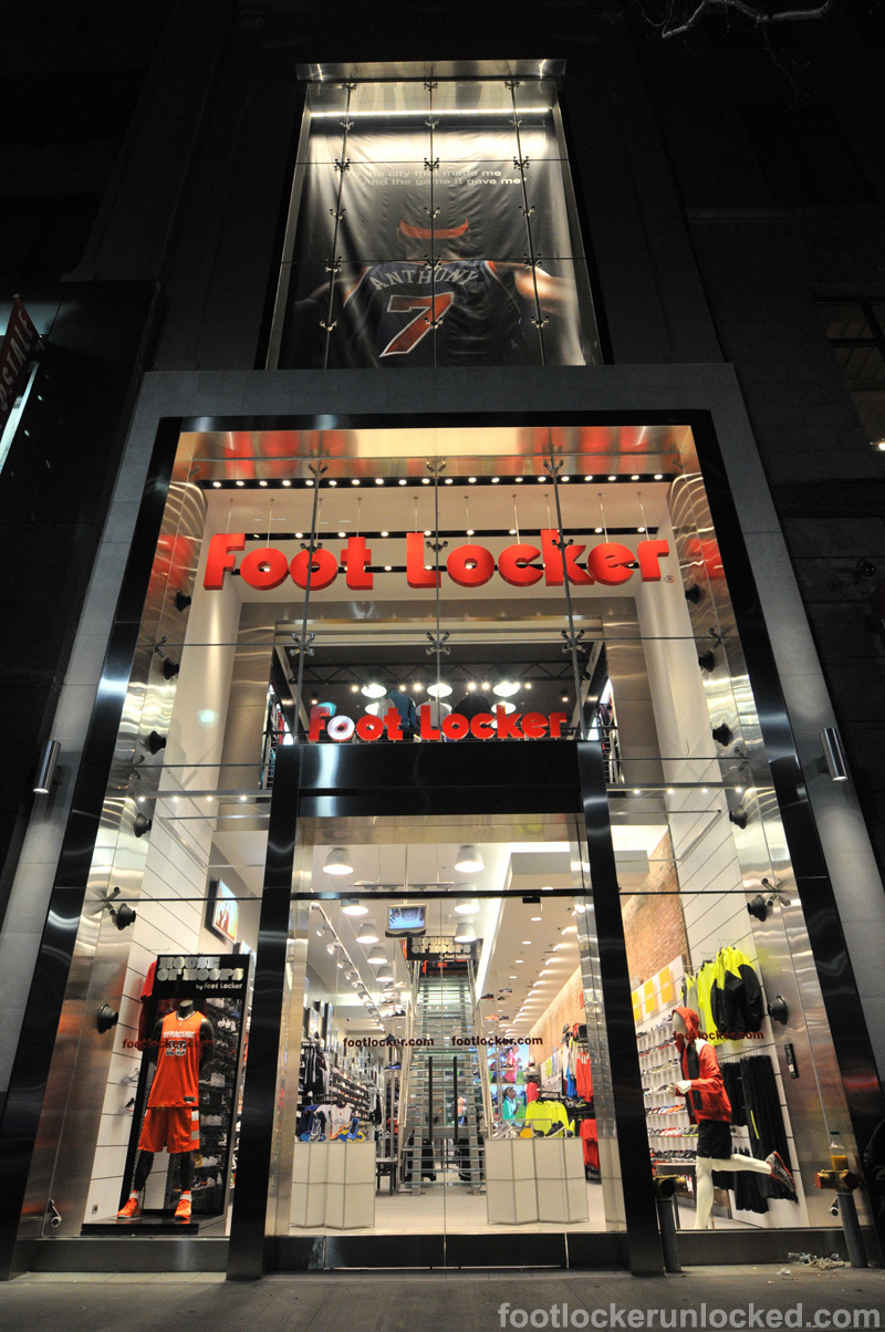 New Foot Locker on 34th St. NYC Store 