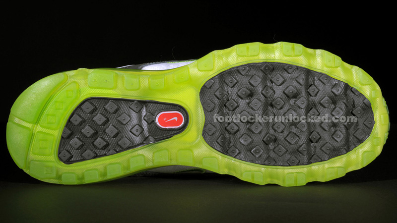 air max lime green and black