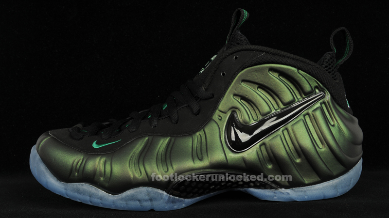 green and black foams