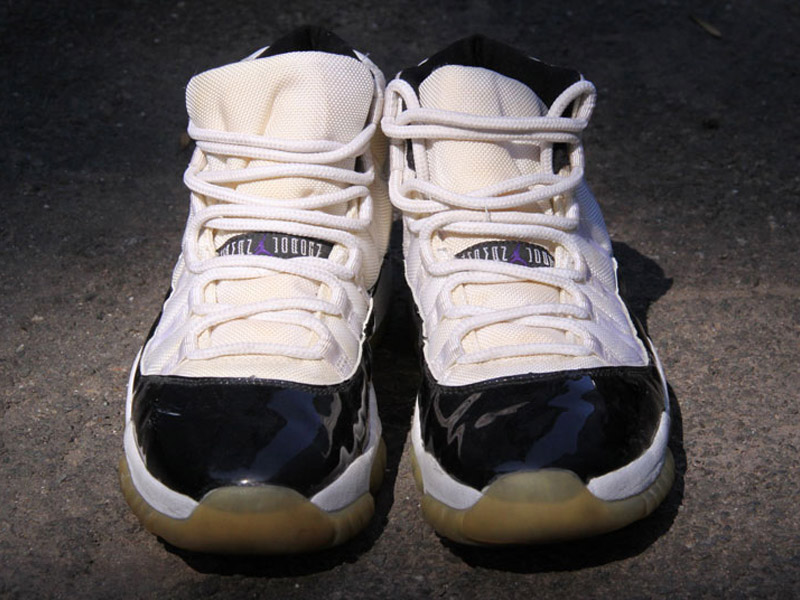 jordan 11 yellow bottom