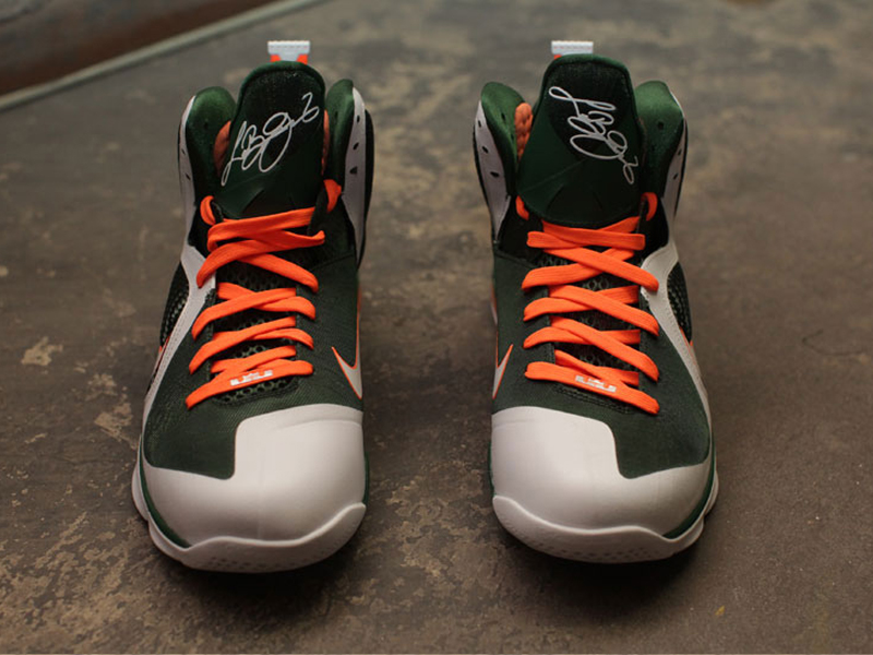 lebron 9 miami hurricanes