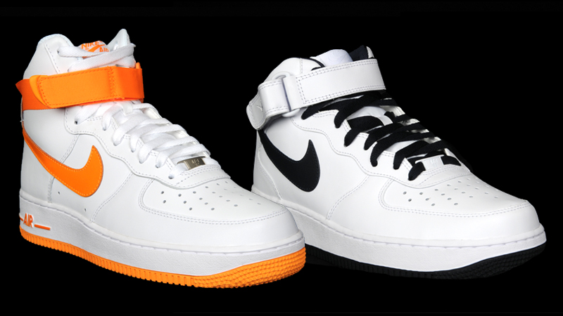 difference between air force 1 mid and high