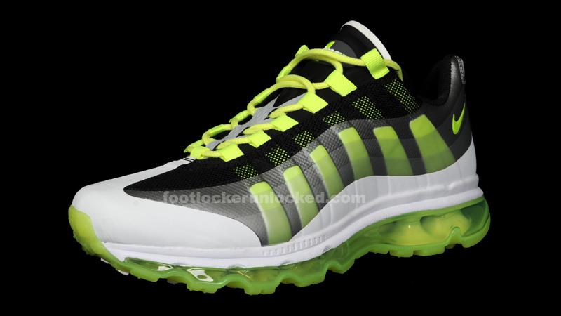 Nike Air Max 95 360 Wolf Grey Green White Shoes