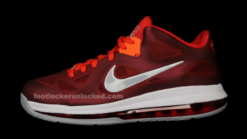Nike LeBron 9 Low “Cherry” – Foot 