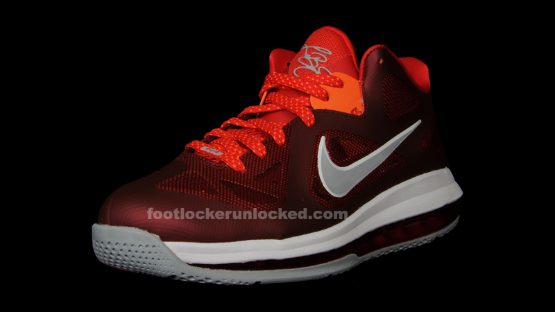 Nike LeBron 9 Low “Cherry” – Foot 