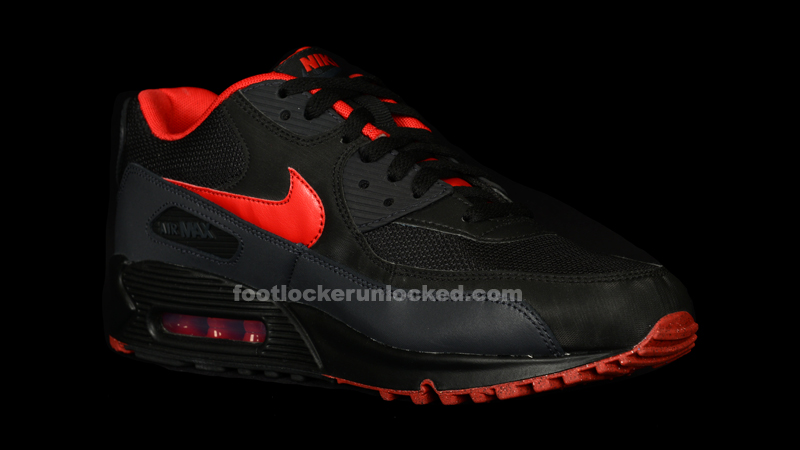 FL Unlocked Nike Air Max 90 Black Red_07