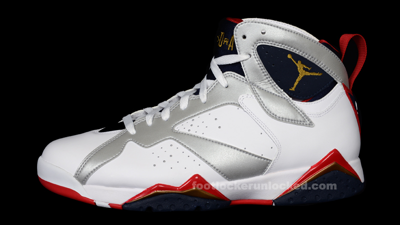 jordan 7 olympic on feet