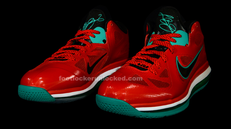 Nike Air Max Lebron 9 Low “Action Red 