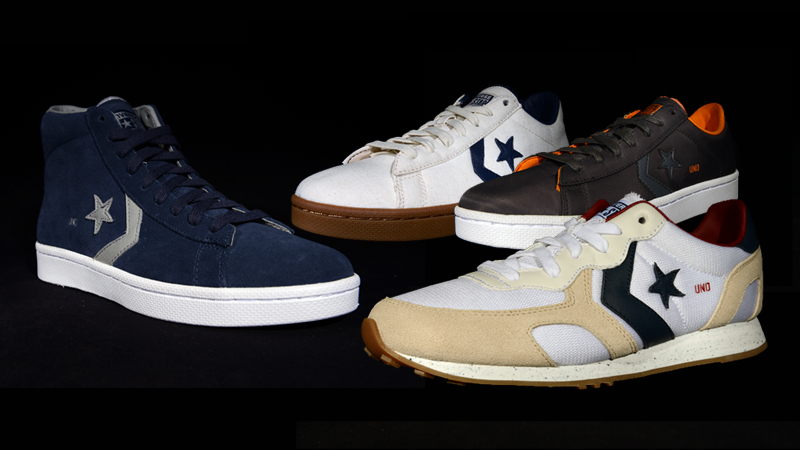 converse di pelle nere foot locker