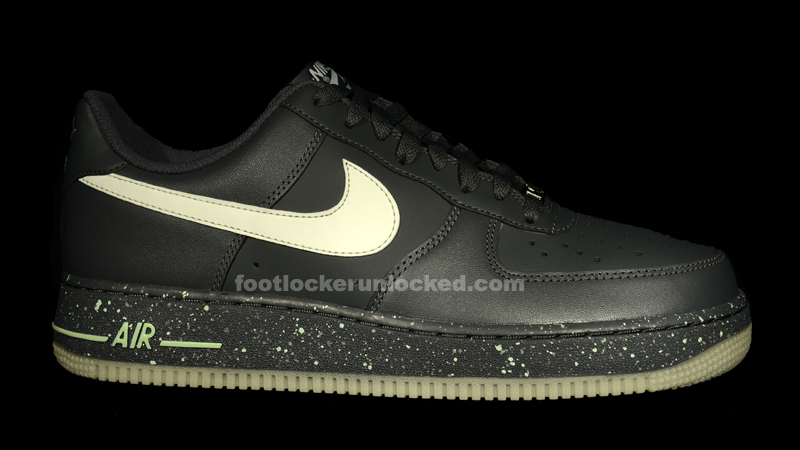 air force 1 glow in the dark white