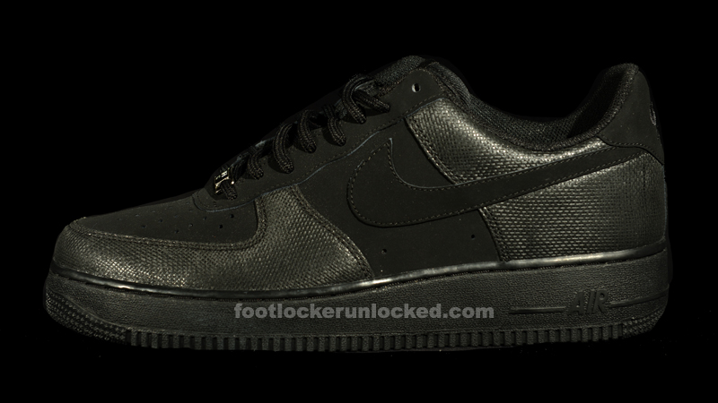 nike air force 1 winterized black