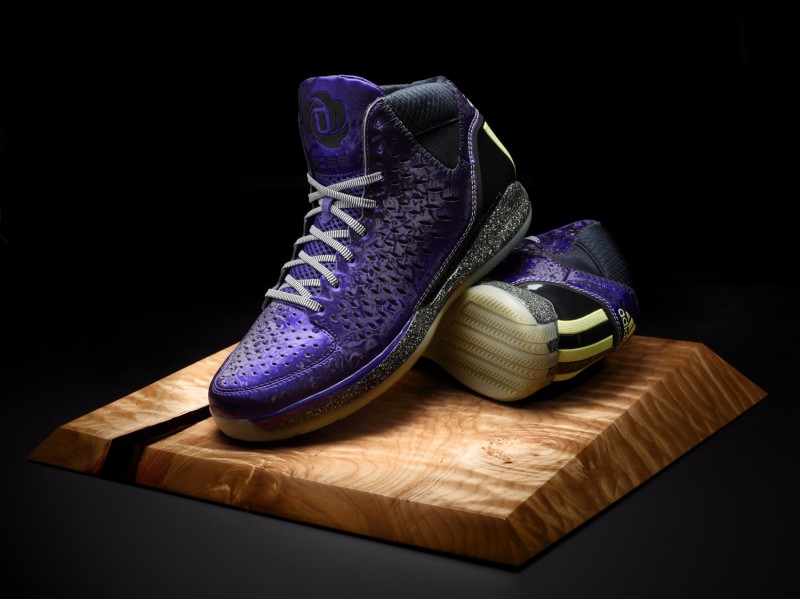 d rose purple shoes