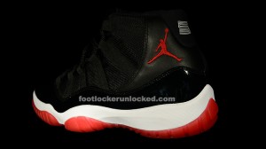 bred 11 raffle footlocker