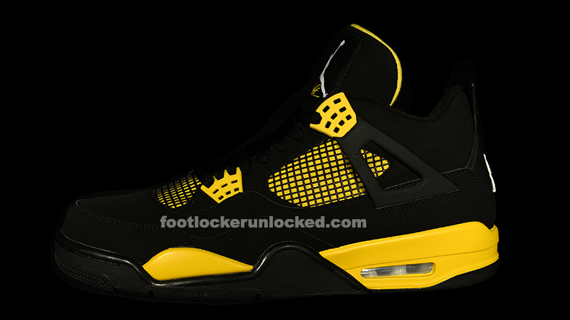 jordan 12 yellow and black footlocker