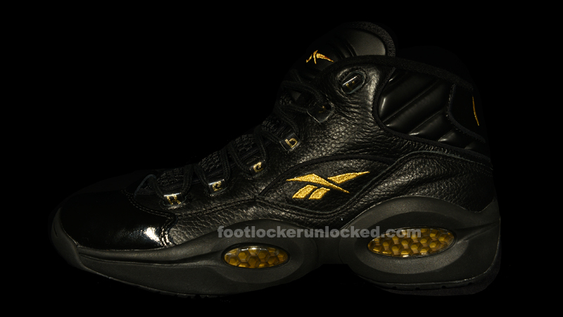 reebok black and gold shoes