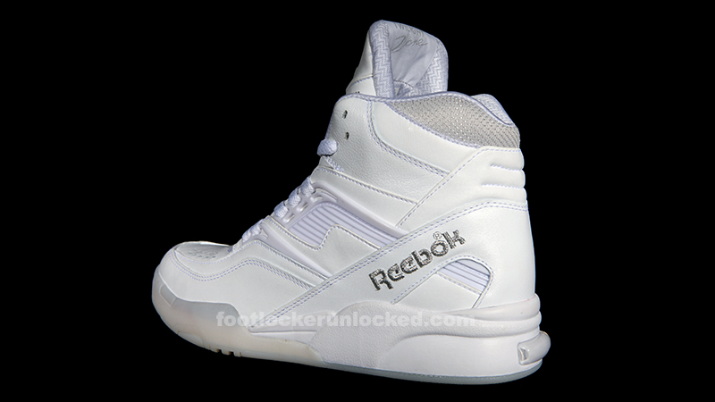 all white reebok pumps