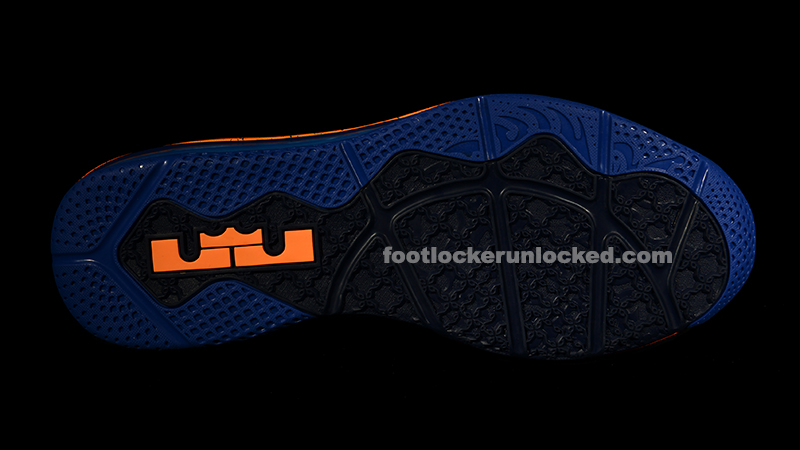 lebron 10 low orange and blue