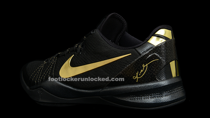 nike kobe black and gold