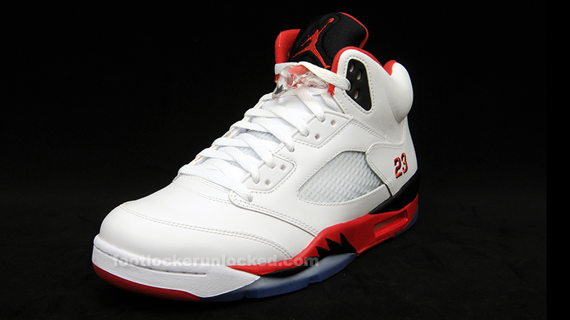 fire red 5s 2013
