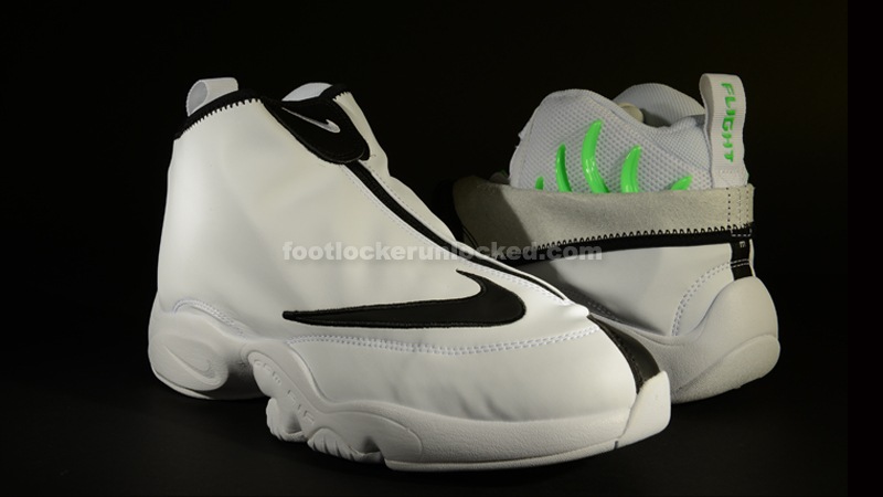 Nike Air Zoom Flight “The Glove” – White/Black-Poison Green – Foot ...
