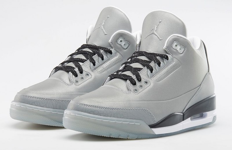 jordan 3 retro 5lab3 silver