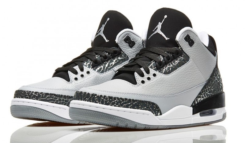 Air Jordan 3 Retro “Wolf Grey” Release 