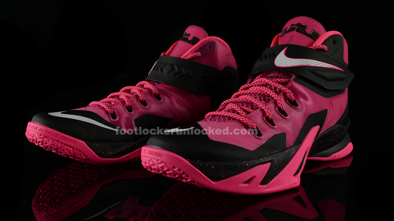 lebron breast cancer shoes 2018