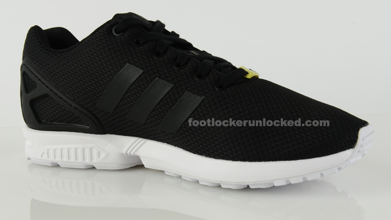adidas zx flux black footlocker