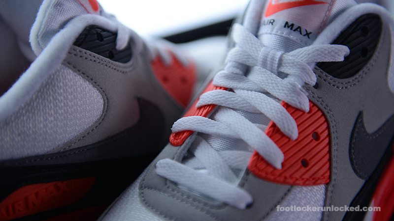 air max 90 infrared og on feet