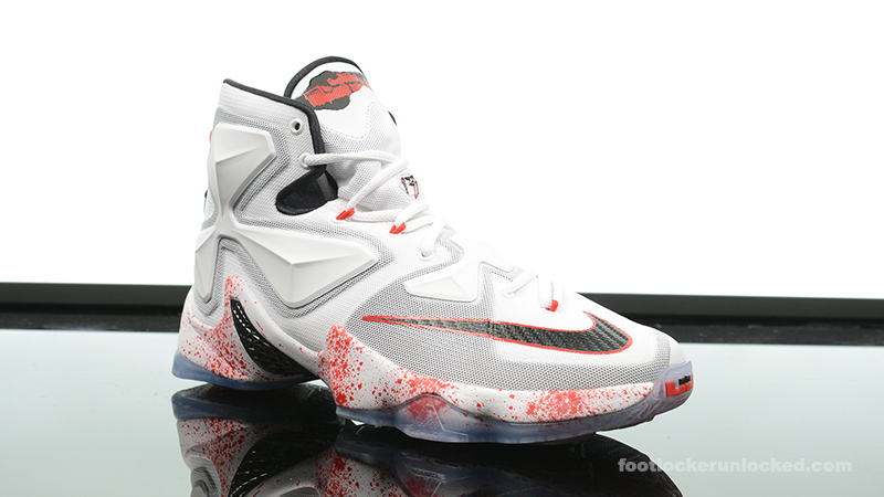 lebron james friday the 13th shoes