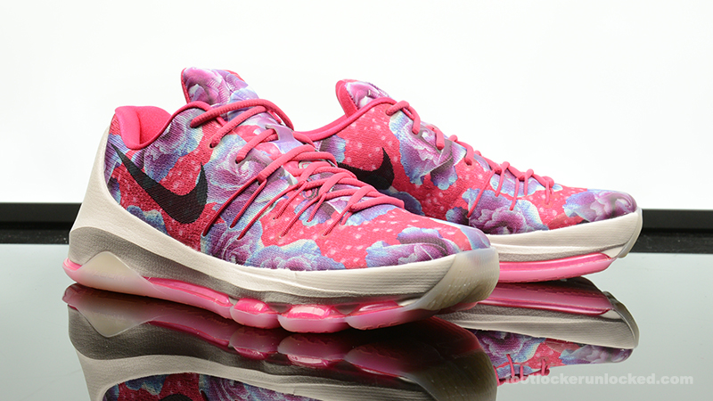 kevin durant flower shoes