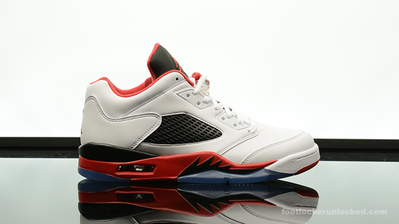 jordan 5 fire red foot locker