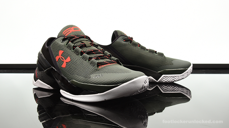 curry 2 kids green