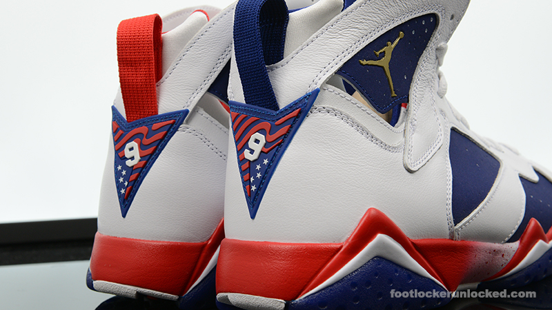 jordan 7 red white and blue