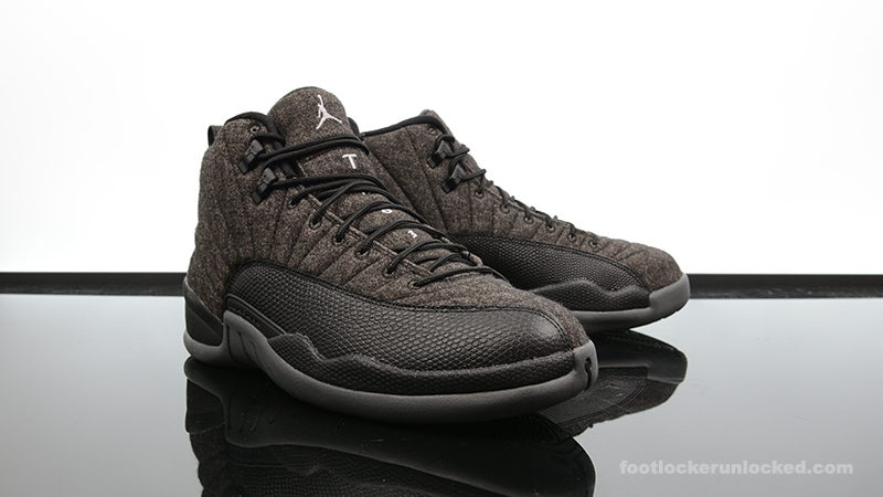 Air Jordan 12 Retro “Wool” – Foot 