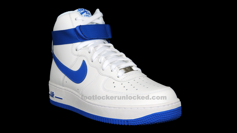 Nike Air Force 1 Hi “Soar Blue” – Foot 