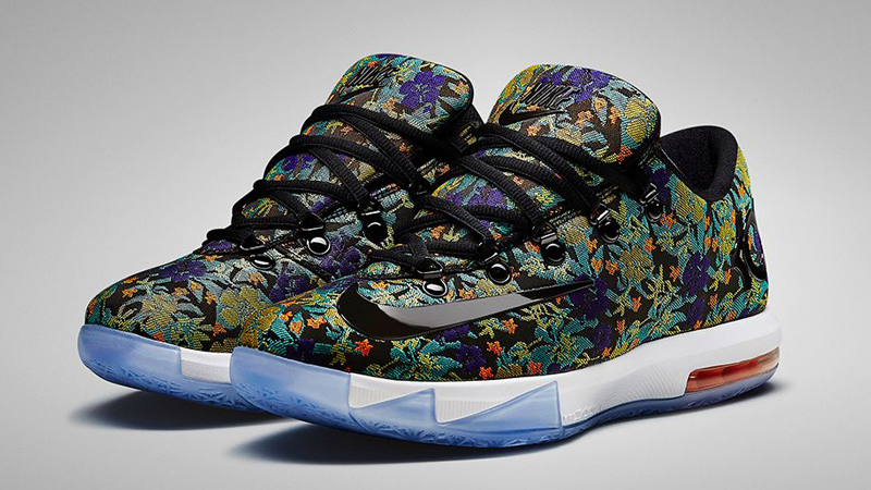 nike kd floral