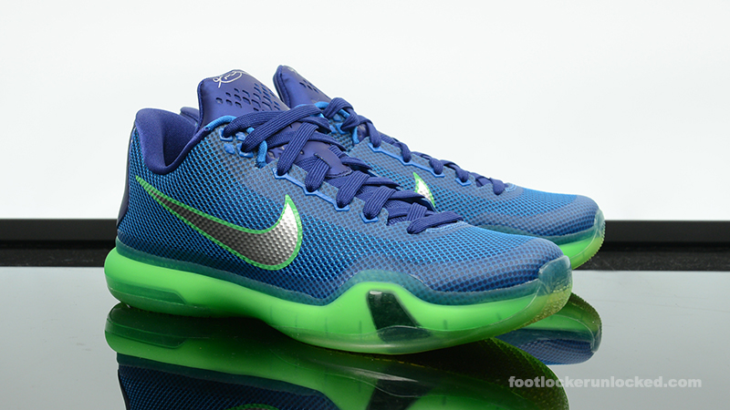 Nike Kobe X “Emerald City” – Foot 