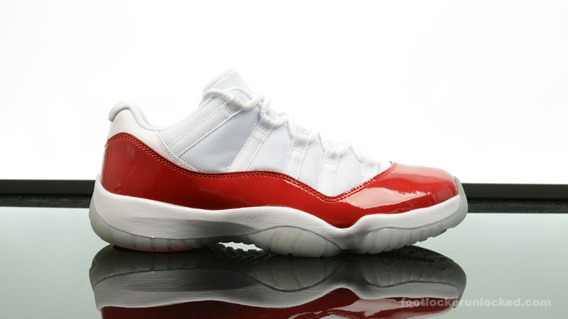 white and red 11s