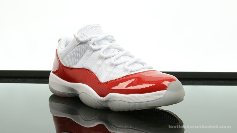 white and red 11s